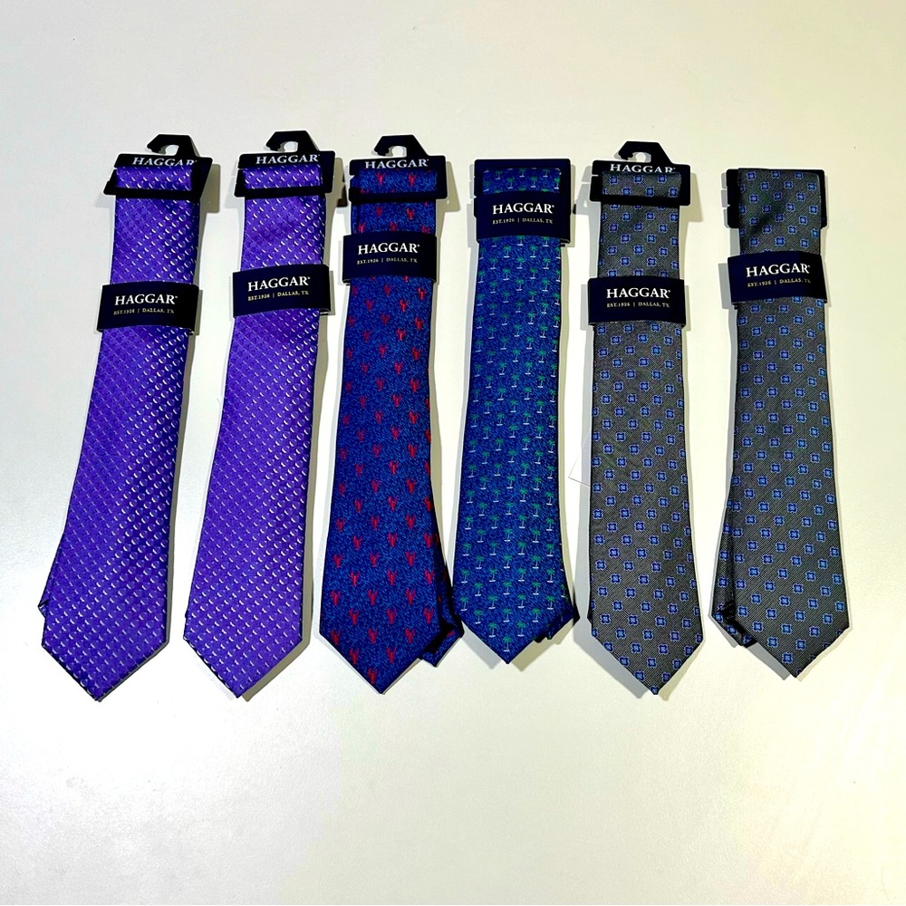 NEW Men’s Ties - Bundle of 6 Ties